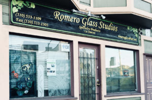romero glass studios business oakland ca california bay area